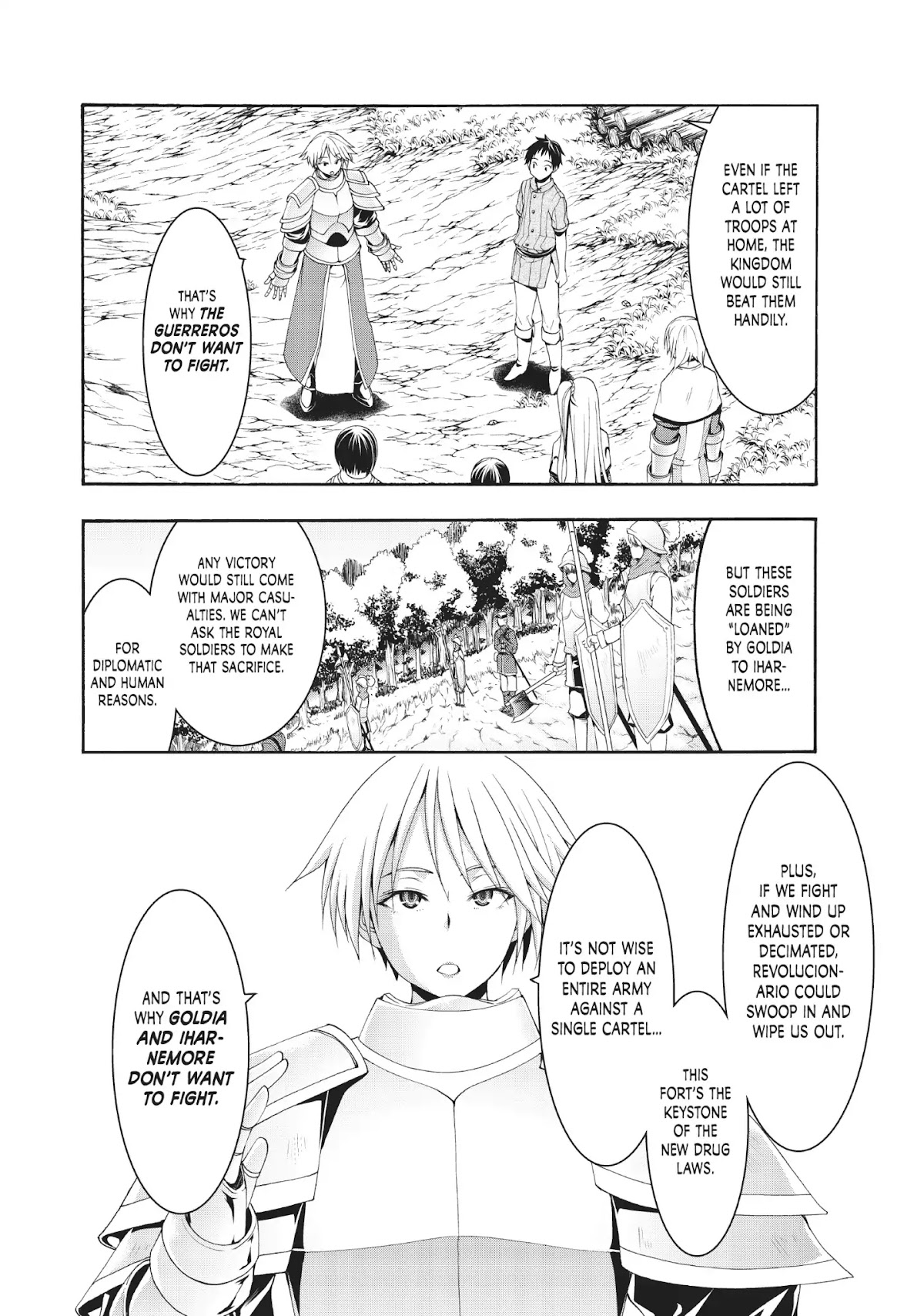 100-man no Inochi no Ue ni Ore wa Tatte Iru chapter 38 page 4