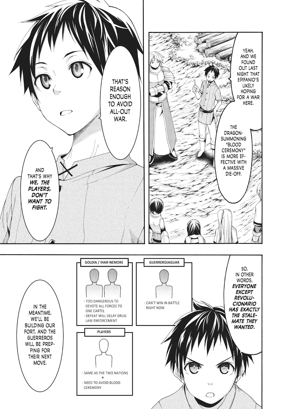 100-man no Inochi no Ue ni Ore wa Tatte Iru chapter 38 page 5