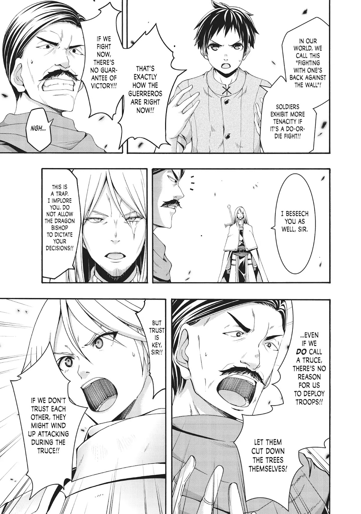 100-man no Inochi no Ue ni Ore wa Tatte Iru chapter 39 page 15