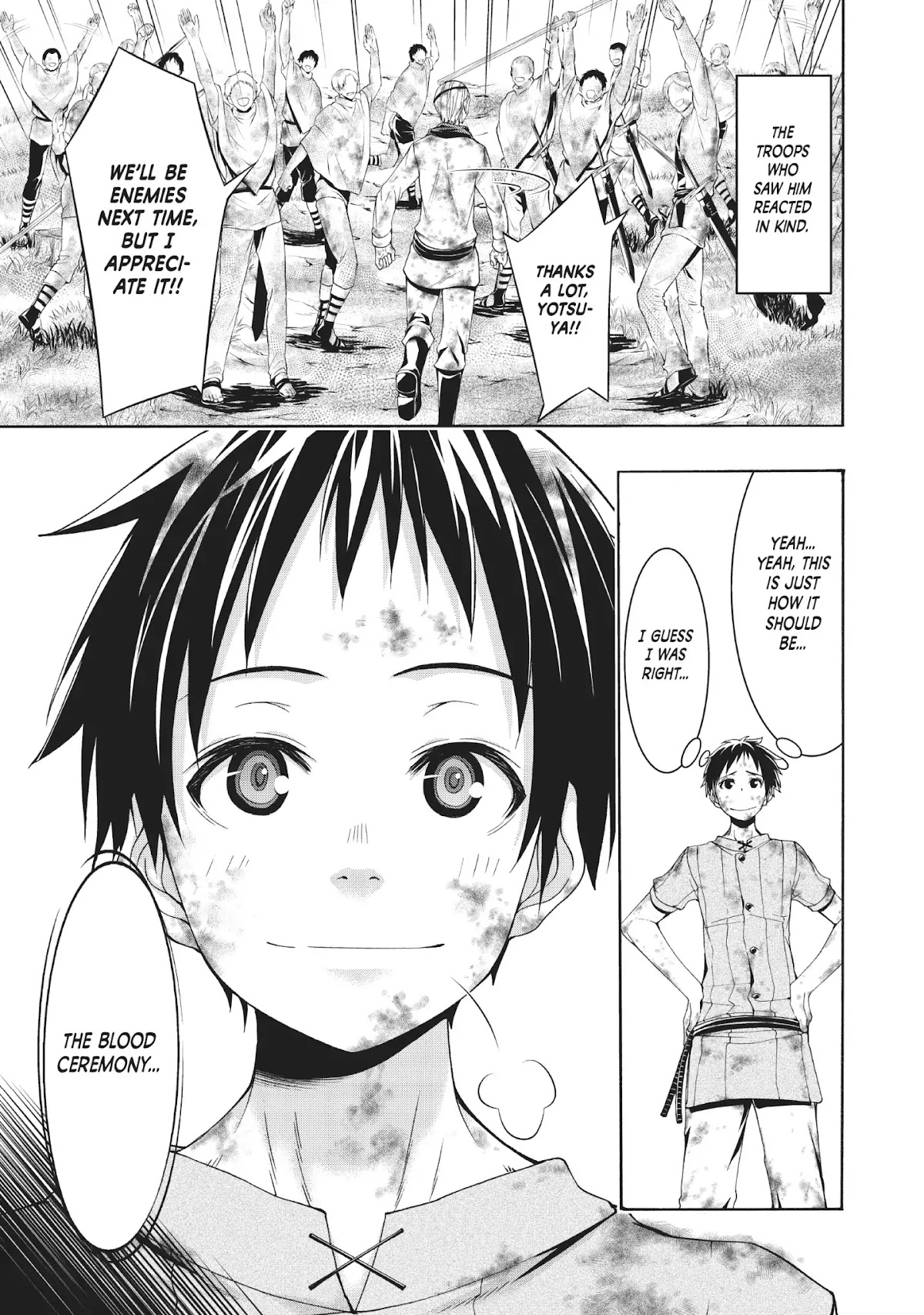 100-man no Inochi no Ue ni Ore wa Tatte Iru chapter 39 page 33