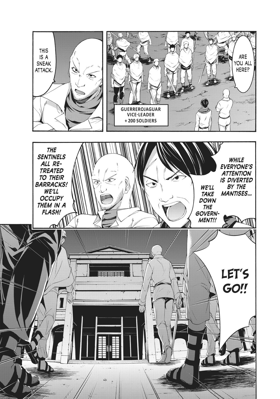 100-man no Inochi no Ue ni Ore wa Tatte Iru chapter 43 page 3