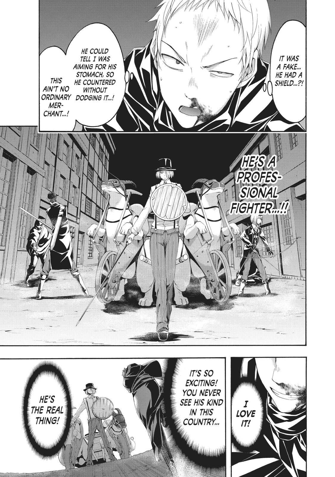 100-man no Inochi no Ue ni Ore wa Tatte Iru chapter 44 page 33