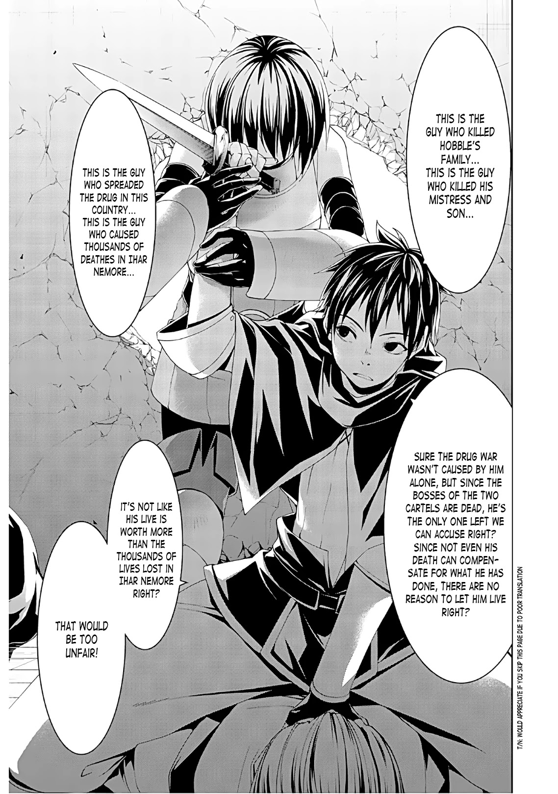 100-man no Inochi no Ue ni Ore wa Tatte Iru chapter 45 page 35