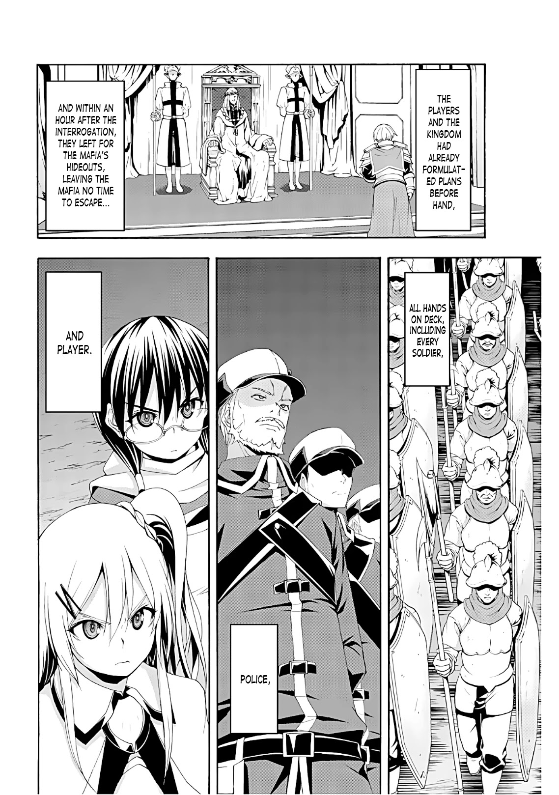 100-man no Inochi no Ue ni Ore wa Tatte Iru chapter 45 page 8