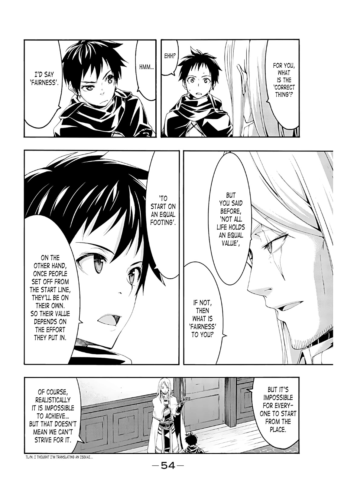 100-man no Inochi no Ue ni Ore wa Tatte Iru chapter 46 page 15