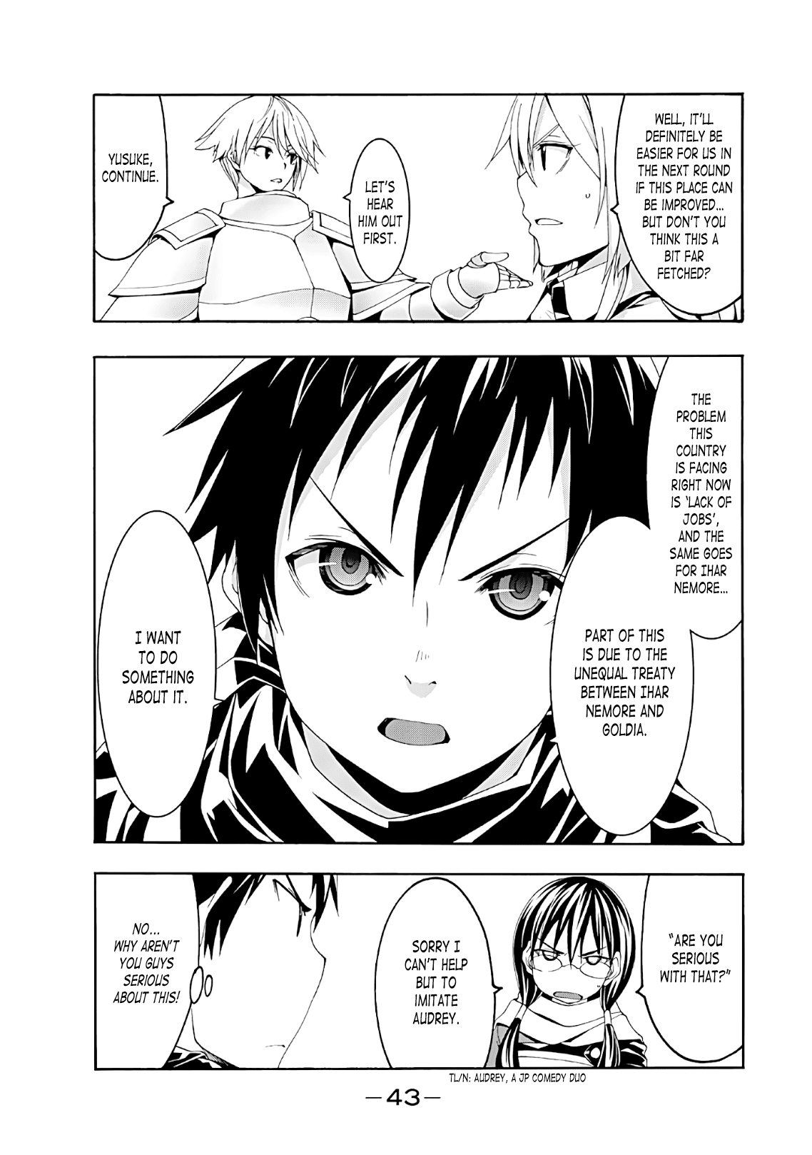 100-man no Inochi no Ue ni Ore wa Tatte Iru chapter 46 page 4