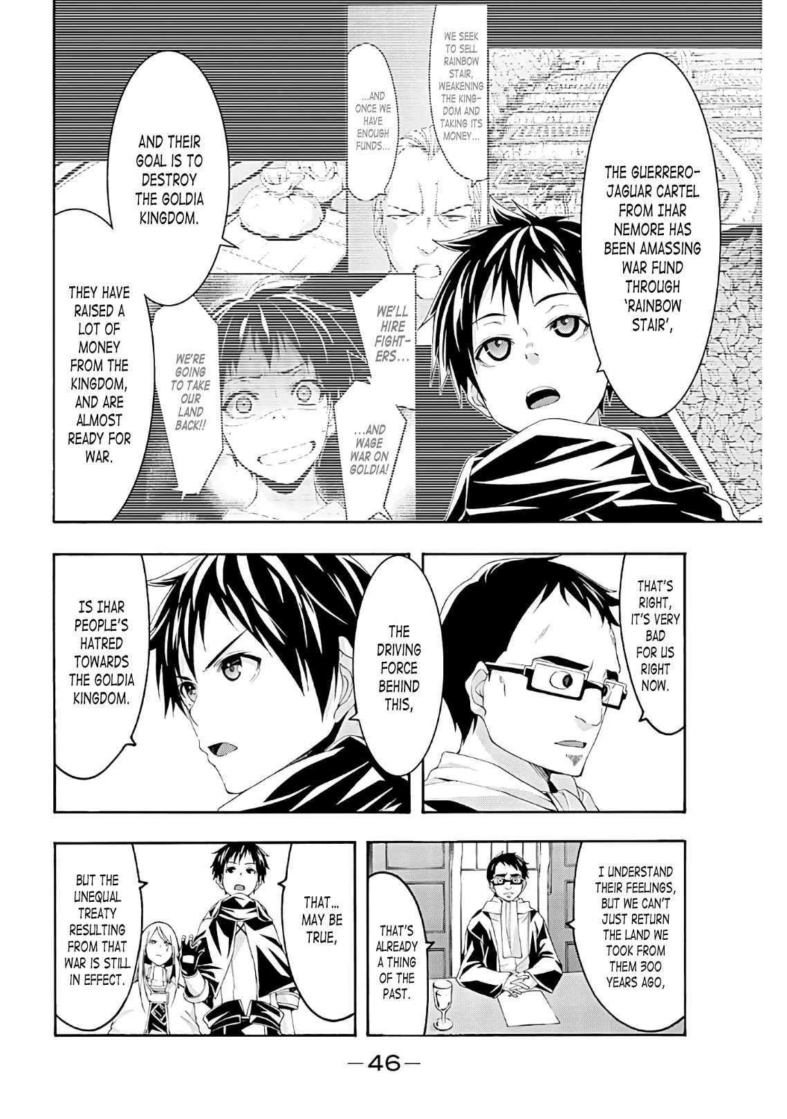 100-man no Inochi no Ue ni Ore wa Tatte Iru chapter 46 page 7