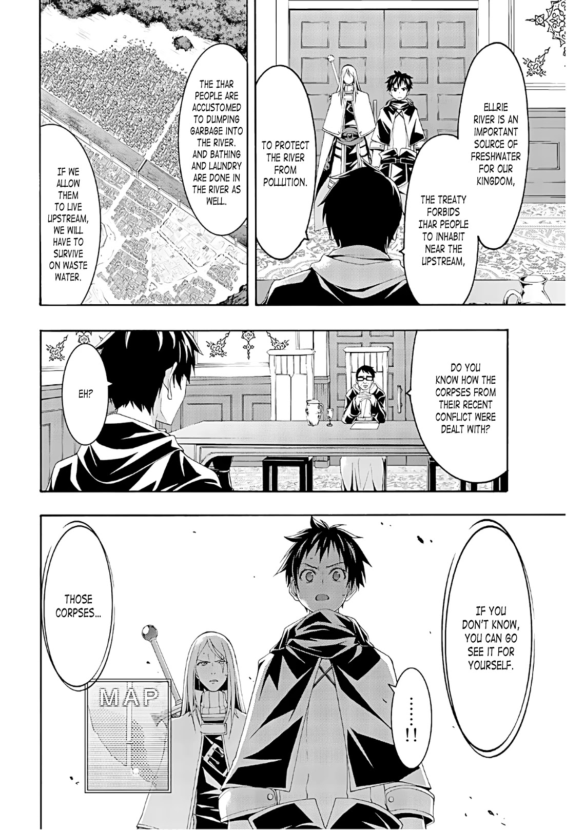 100-man no Inochi no Ue ni Ore wa Tatte Iru chapter 46 page 9
