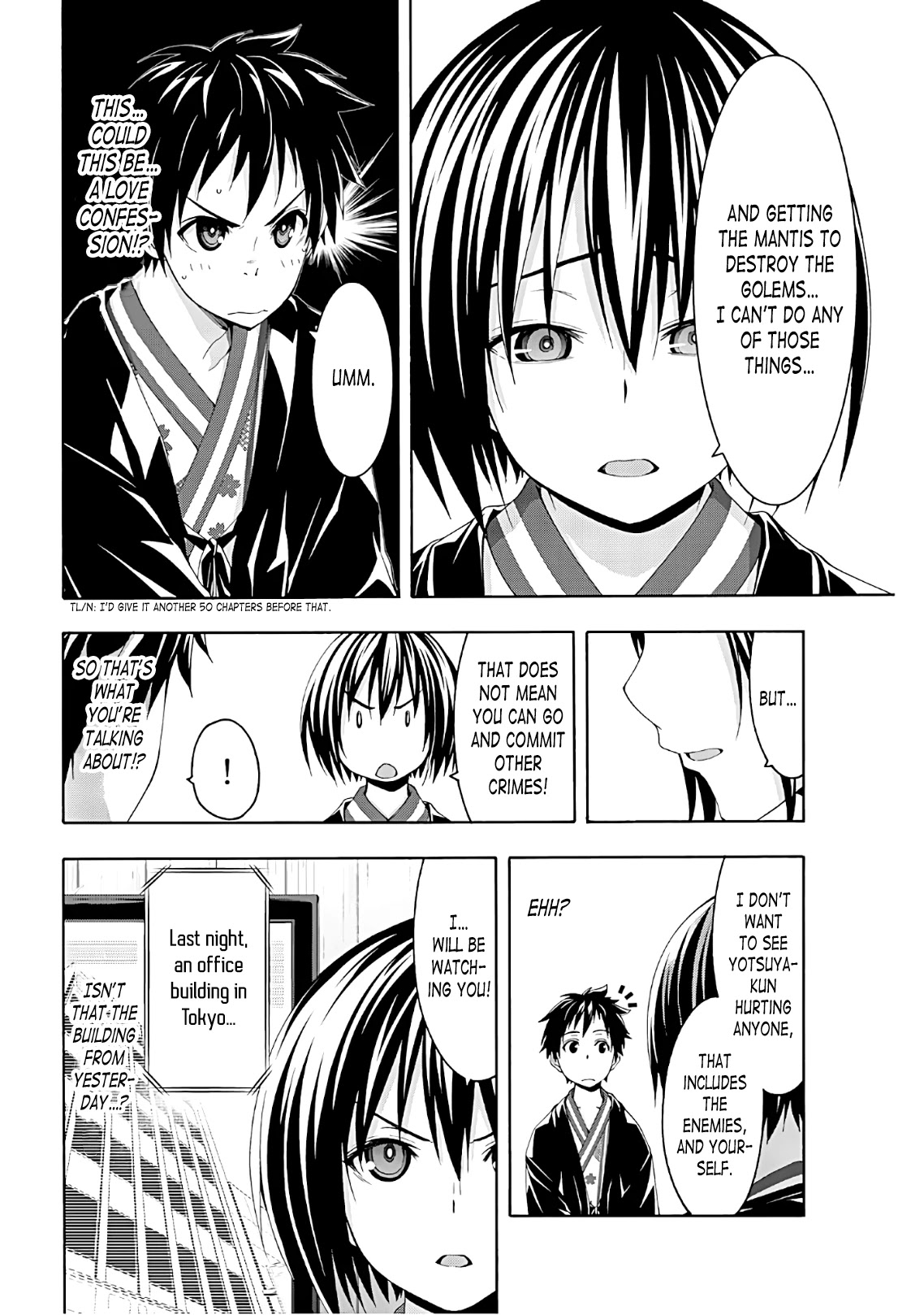 100-man no Inochi no Ue ni Ore wa Tatte Iru chapter 48 page 22