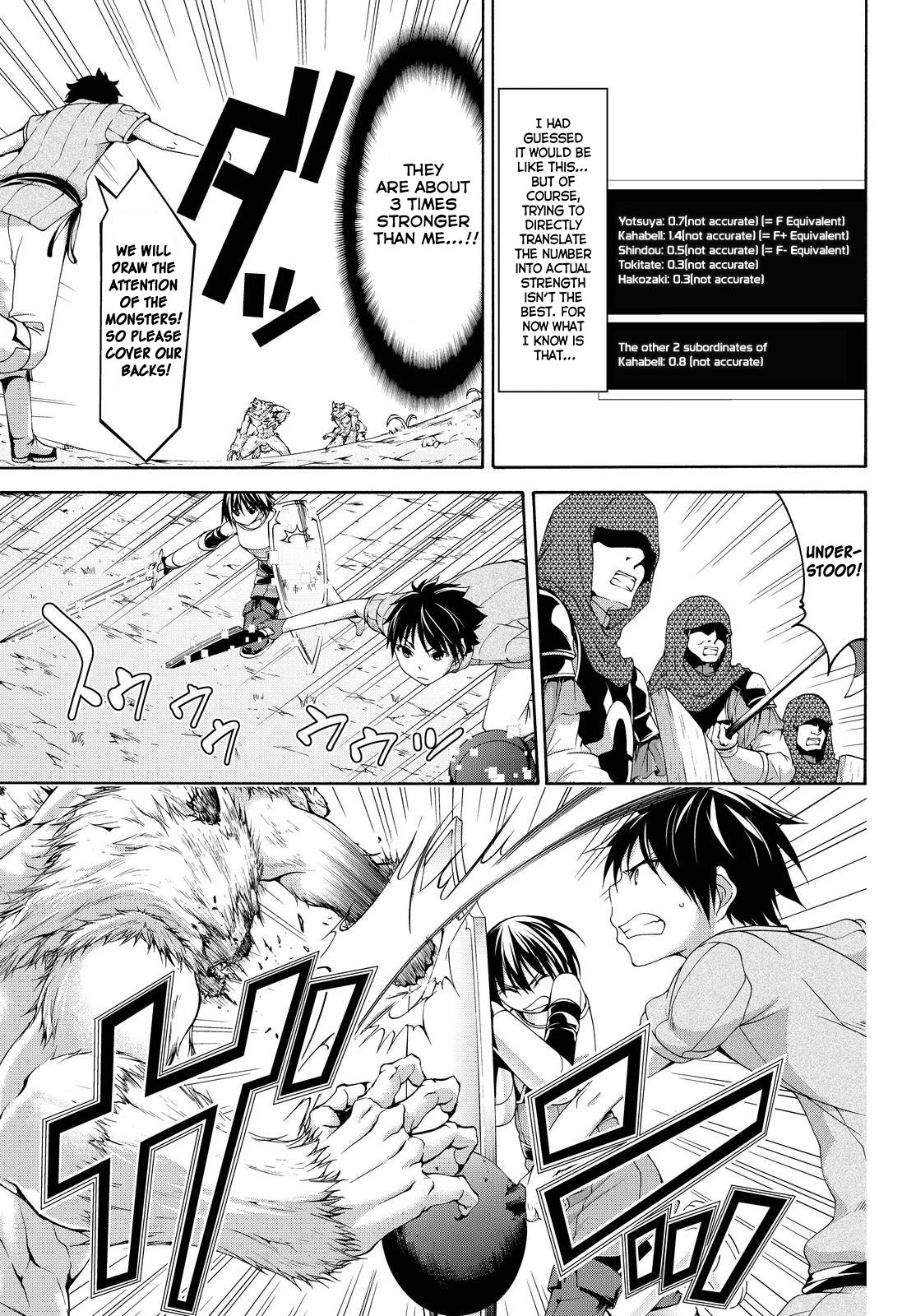 100-man no Inochi no Ue ni Ore wa Tatte Iru chapter 5 page 22