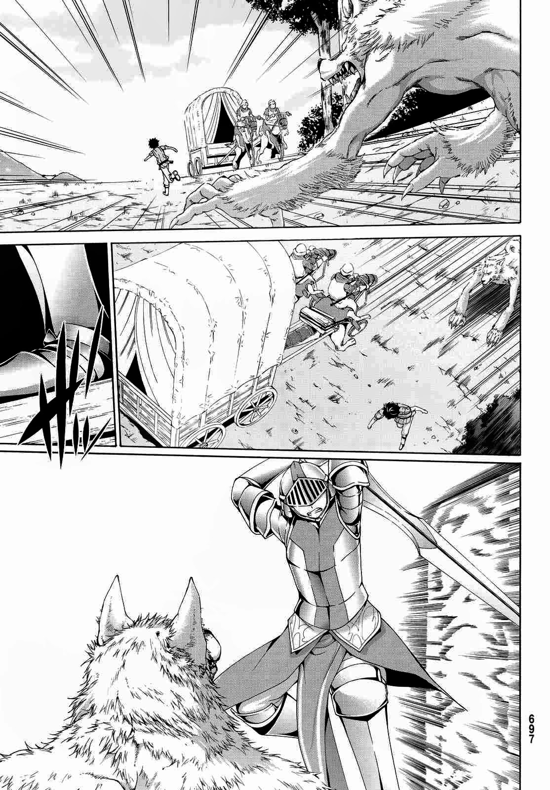 100-man no Inochi no Ue ni Ore wa Tatte Iru chapter 5 page 33