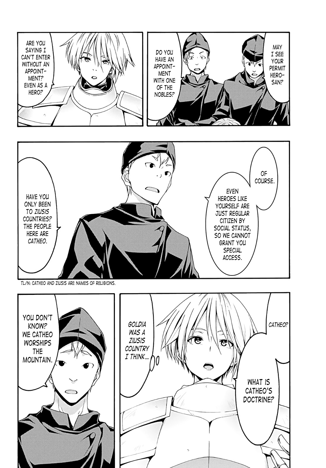 100-man no Inochi no Ue ni Ore wa Tatte Iru chapter 50 page 4