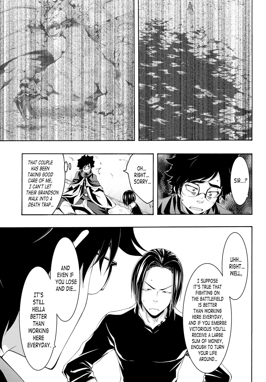 100-man no Inochi no Ue ni Ore wa Tatte Iru chapter 53 page 25