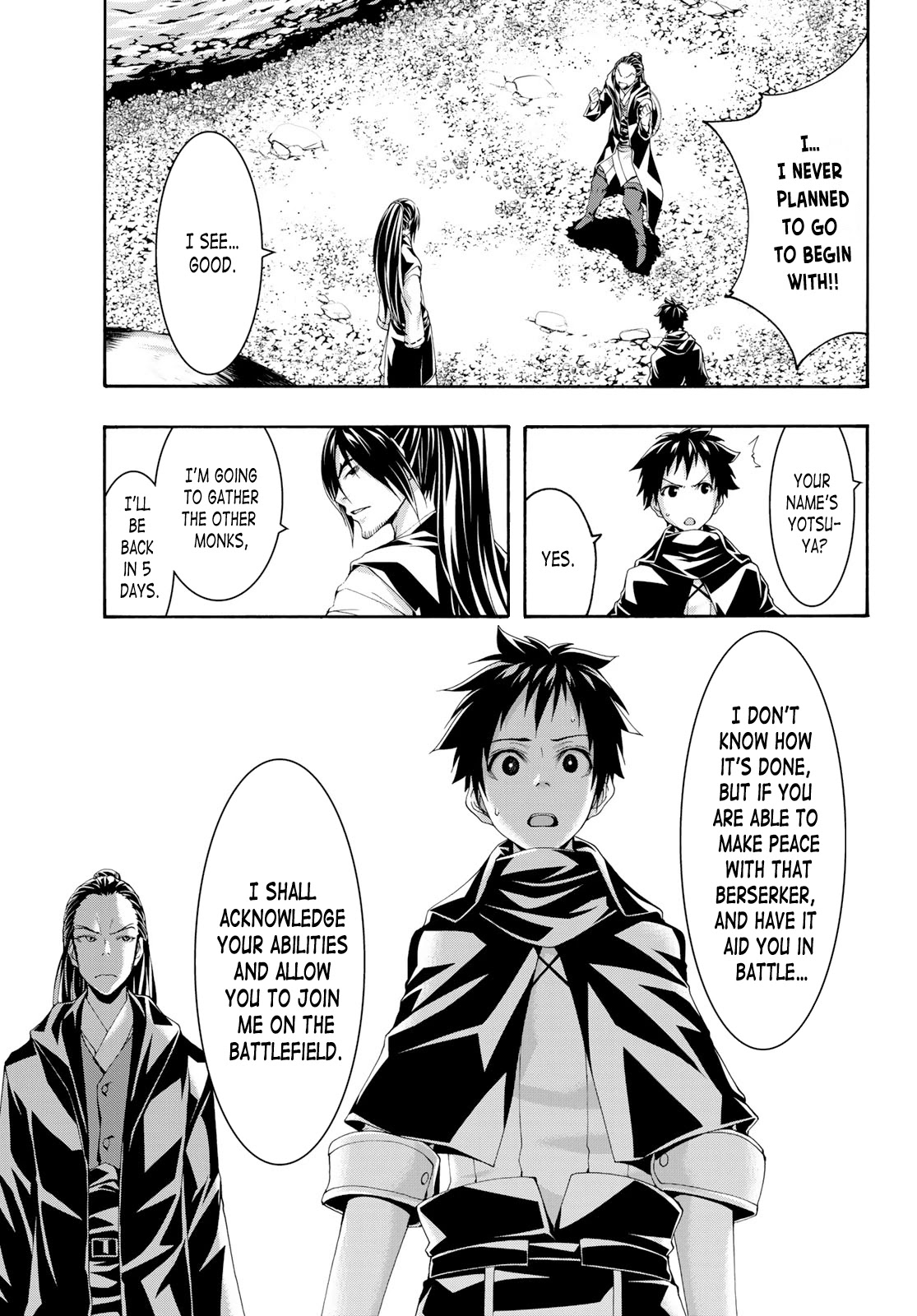 100-man no Inochi no Ue ni Ore wa Tatte Iru chapter 53 page 9