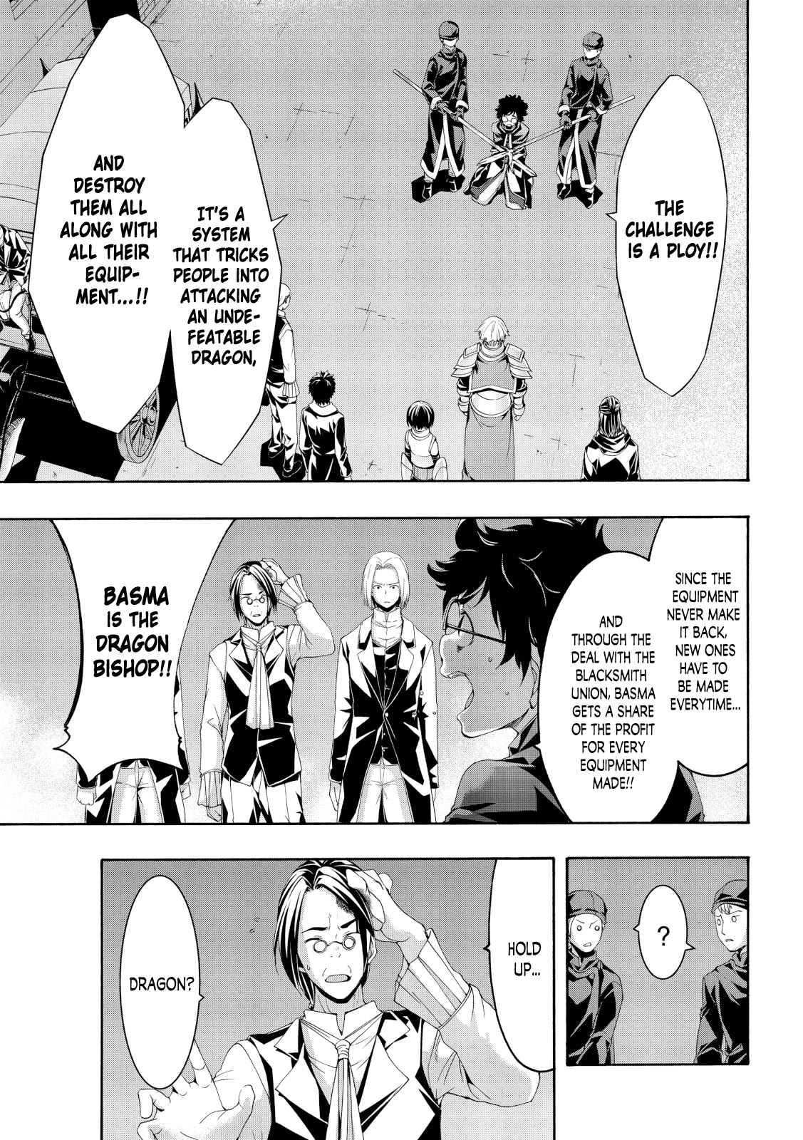 100-man no Inochi no Ue ni Ore wa Tatte Iru chapter 54 page 28