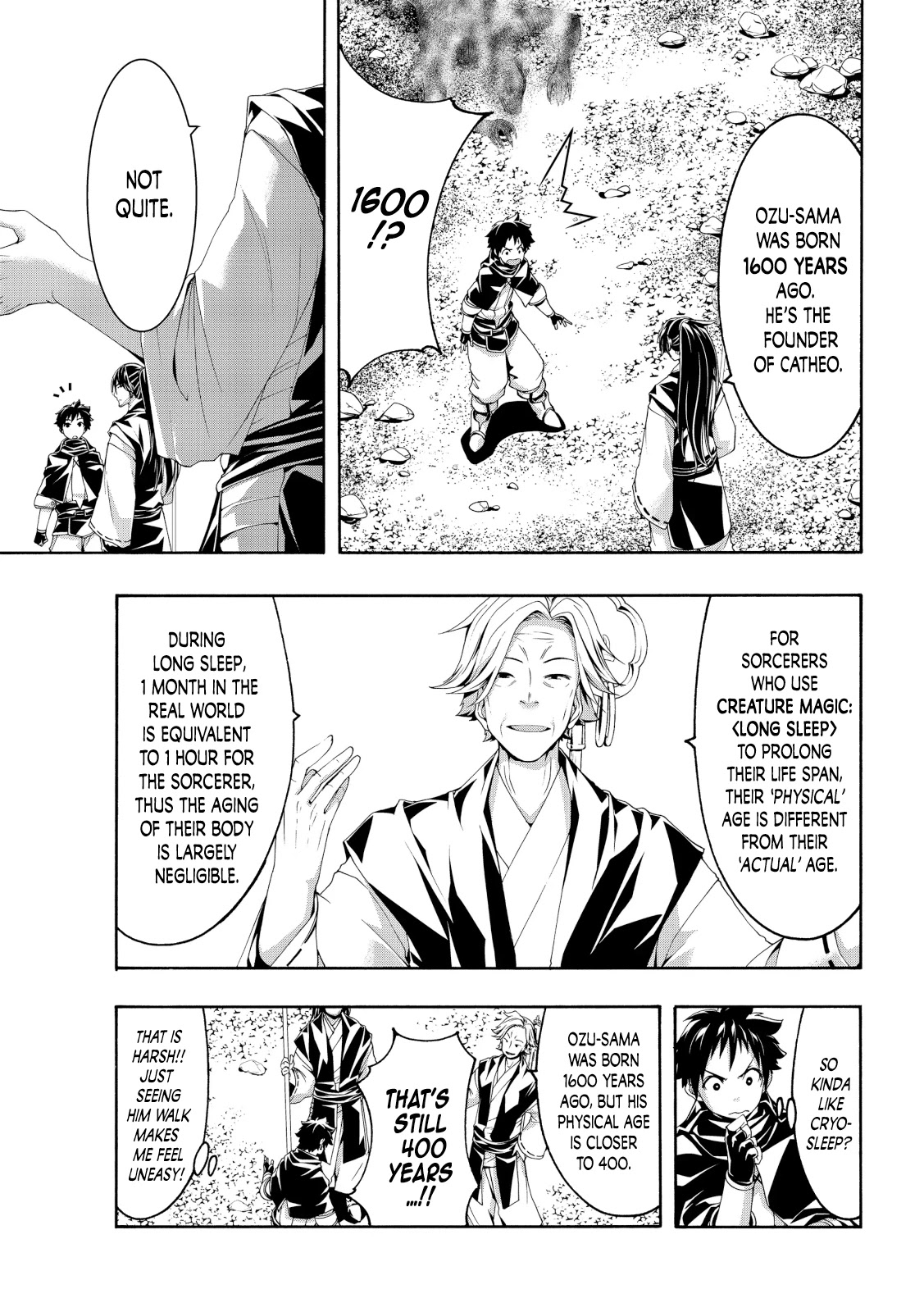 100-man no Inochi no Ue ni Ore wa Tatte Iru chapter 55 page 5