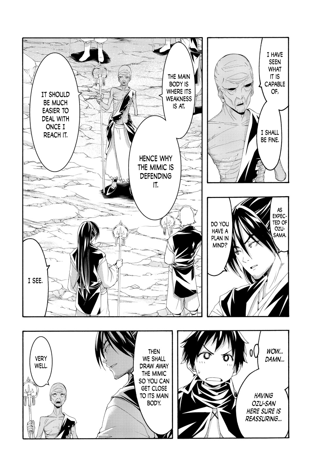 100-man no Inochi no Ue ni Ore wa Tatte Iru chapter 56 page 2
