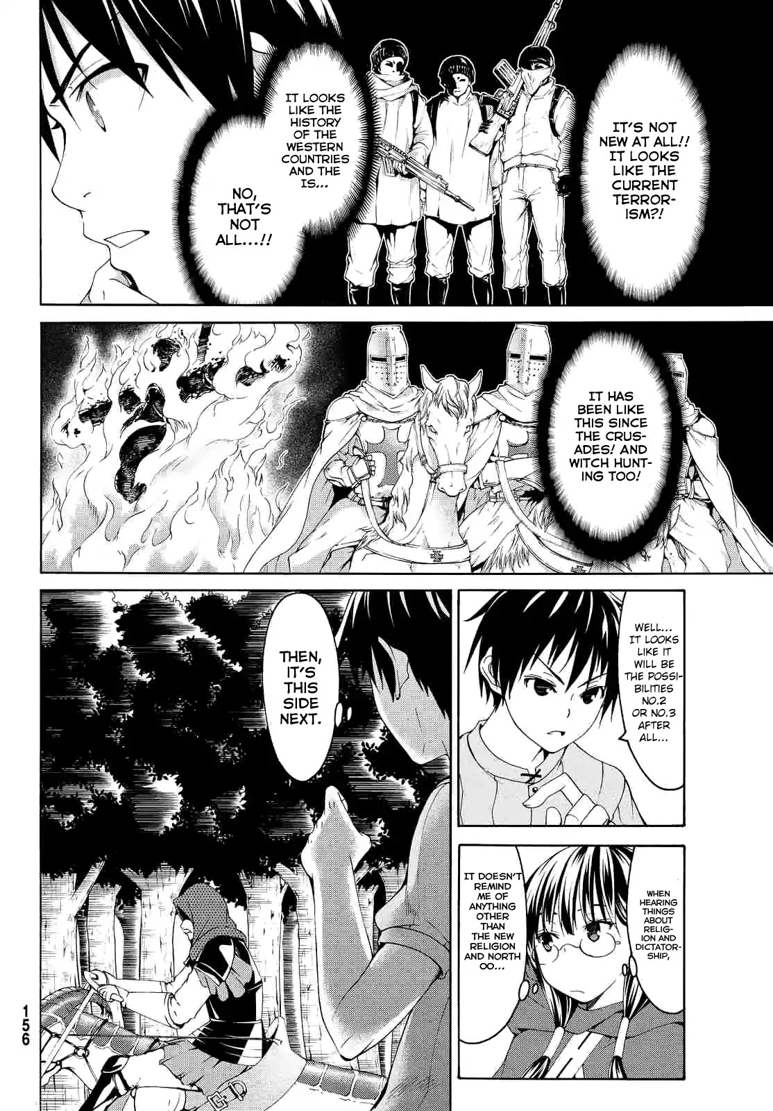 100-man no Inochi no Ue ni Ore wa Tatte Iru chapter 6 page 14