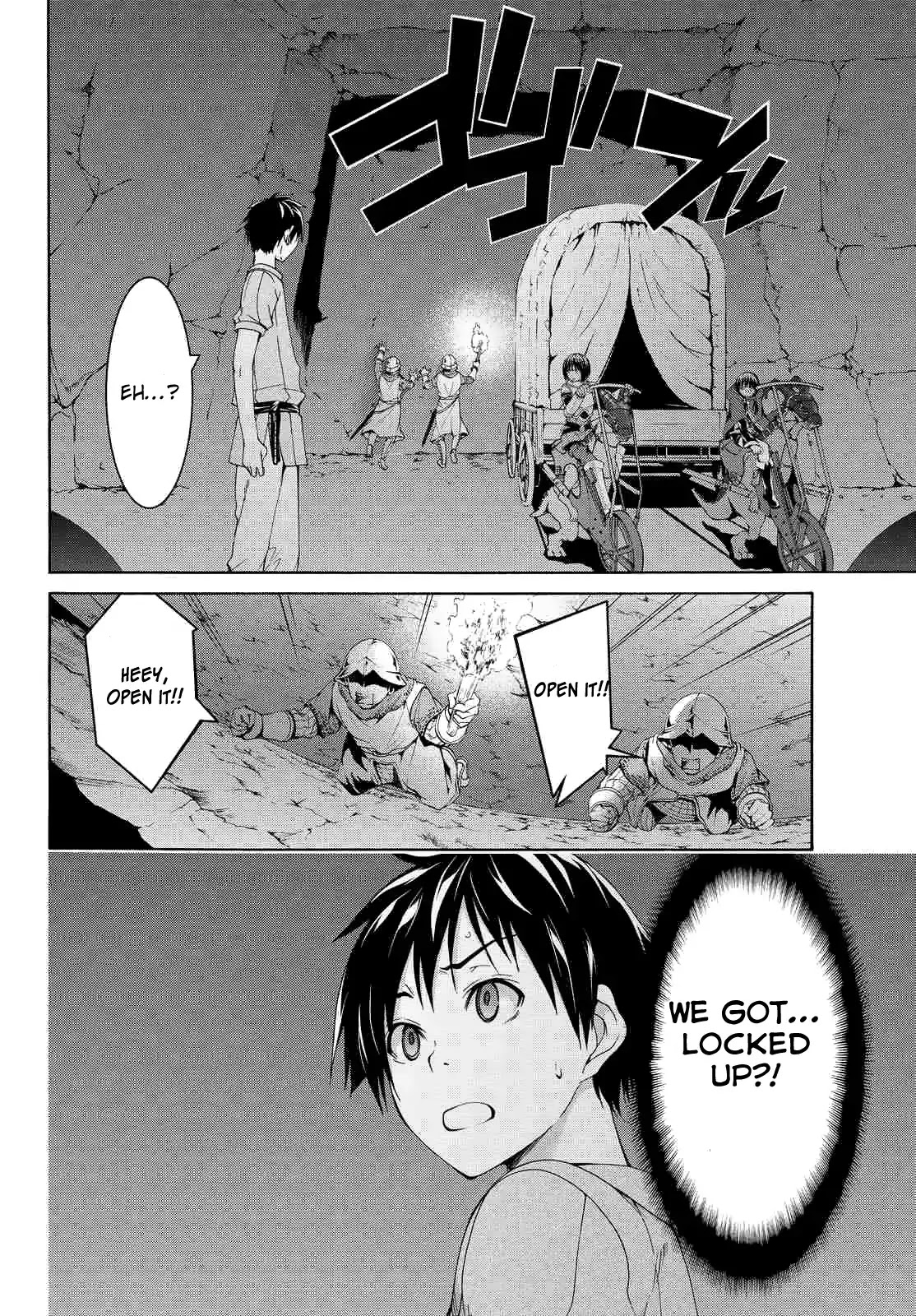 100-man no Inochi no Ue ni Ore wa Tatte Iru chapter 6 page 28