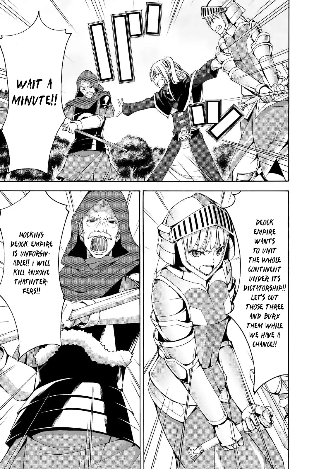 100-man no Inochi no Ue ni Ore wa Tatte Iru chapter 6 page 4