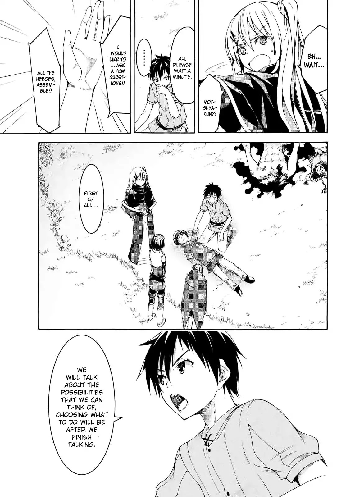 100-man no Inochi no Ue ni Ore wa Tatte Iru chapter 6 page 5