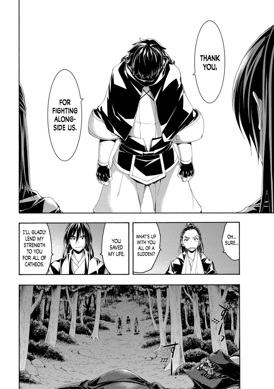 100-man no Inochi no Ue ni Ore wa Tatte Iru chapter 61 page 17