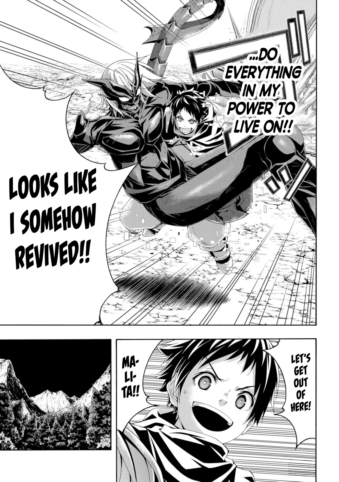 100-man no Inochi no Ue ni Ore wa Tatte Iru chapter 61 page 8