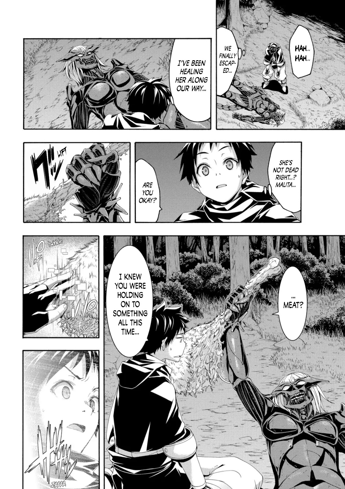 100-man no Inochi no Ue ni Ore wa Tatte Iru chapter 61 page 9