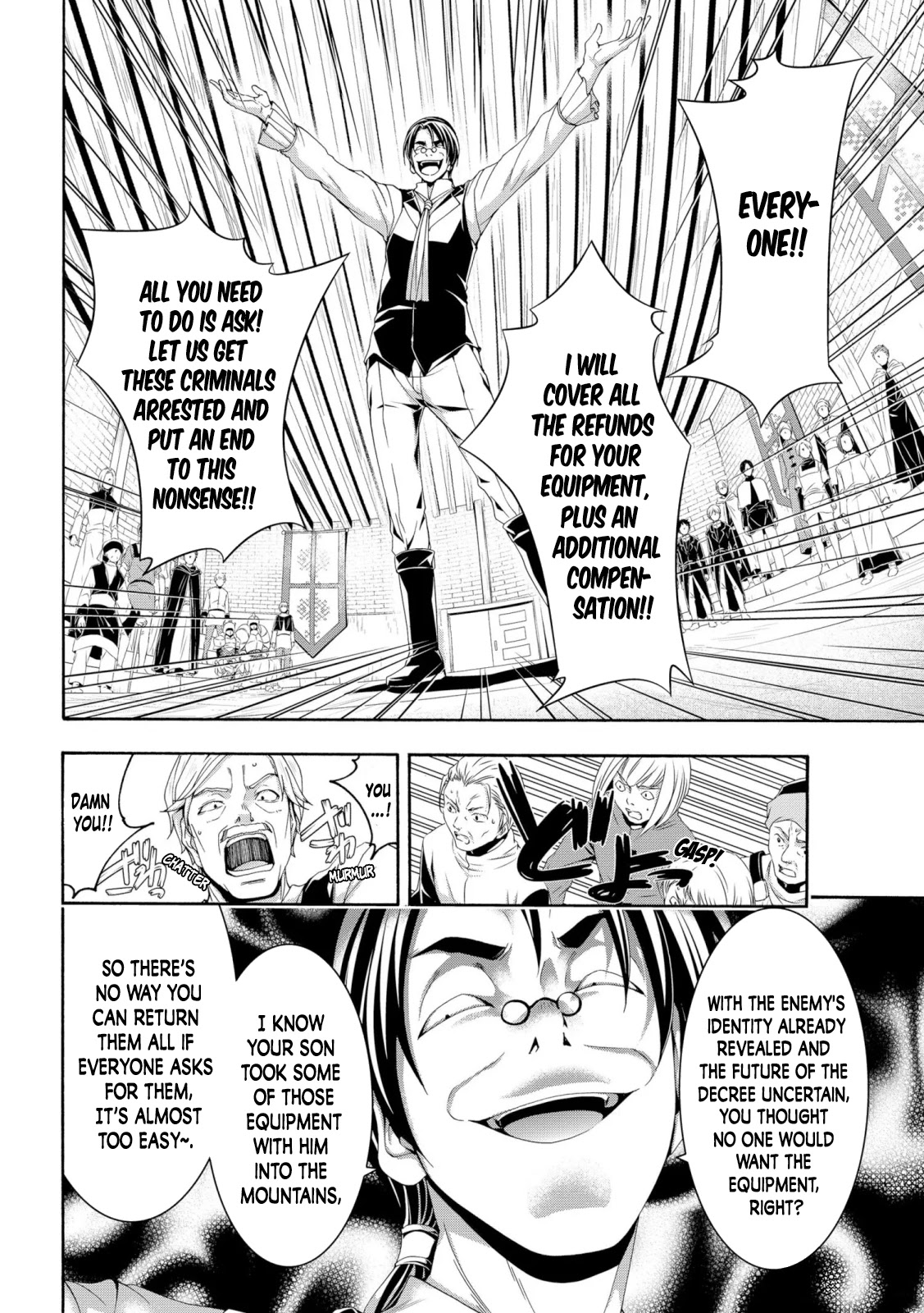 100-man no Inochi no Ue ni Ore wa Tatte Iru chapter 62 page 24