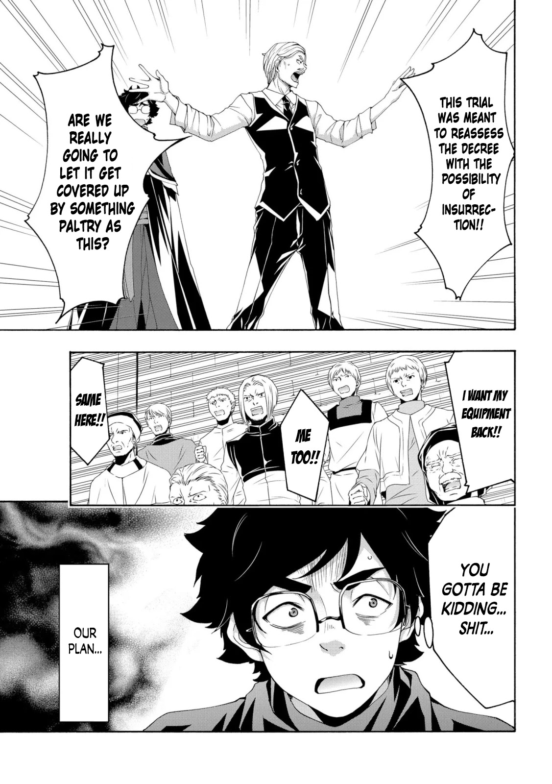 100-man no Inochi no Ue ni Ore wa Tatte Iru chapter 62 page 25