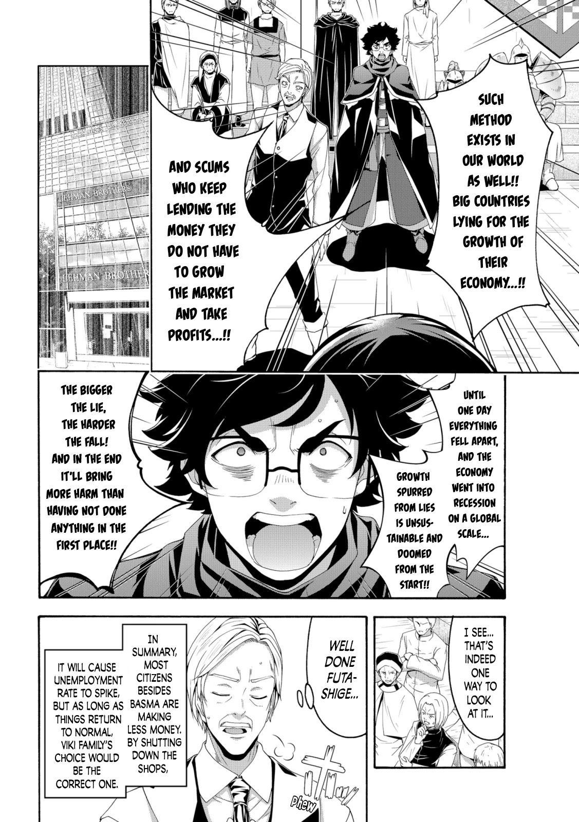 100-man no Inochi no Ue ni Ore wa Tatte Iru chapter 63 page 12