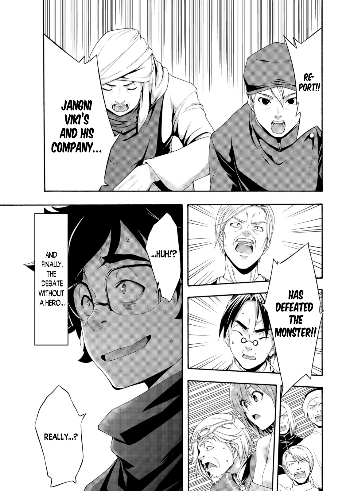 100-man no Inochi no Ue ni Ore wa Tatte Iru chapter 63 page 35