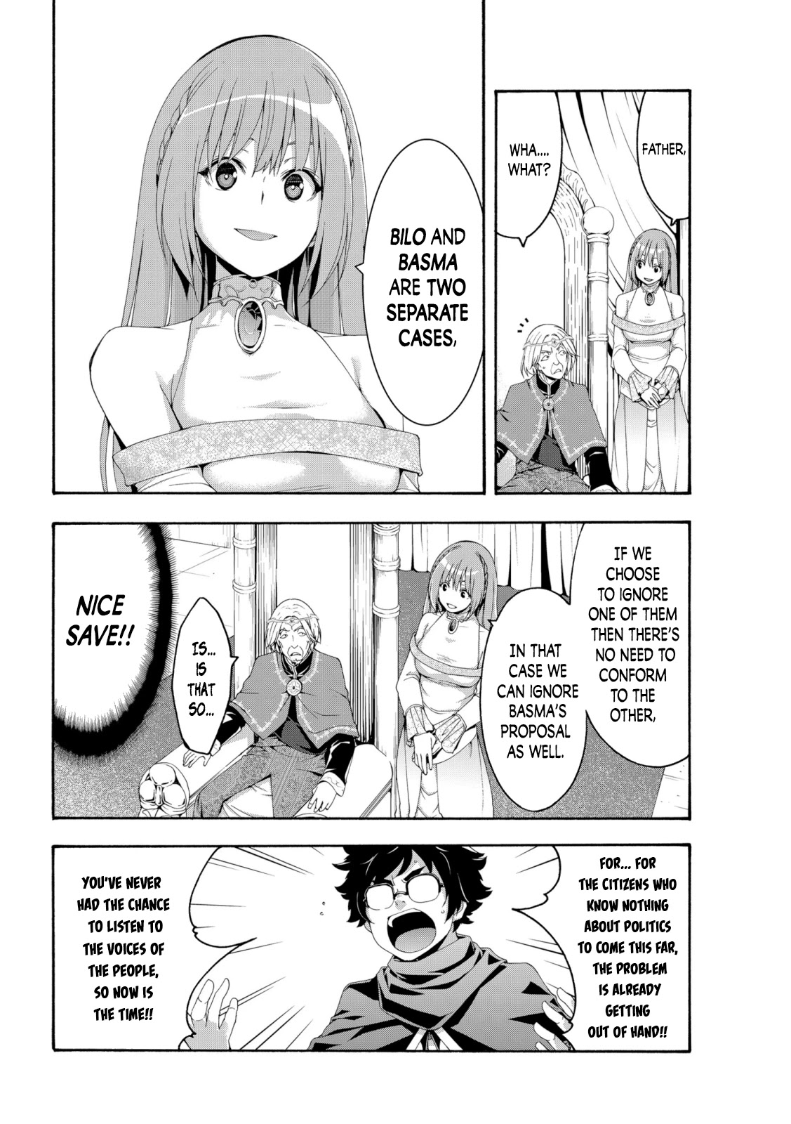 100-man no Inochi no Ue ni Ore wa Tatte Iru chapter 63 page 4