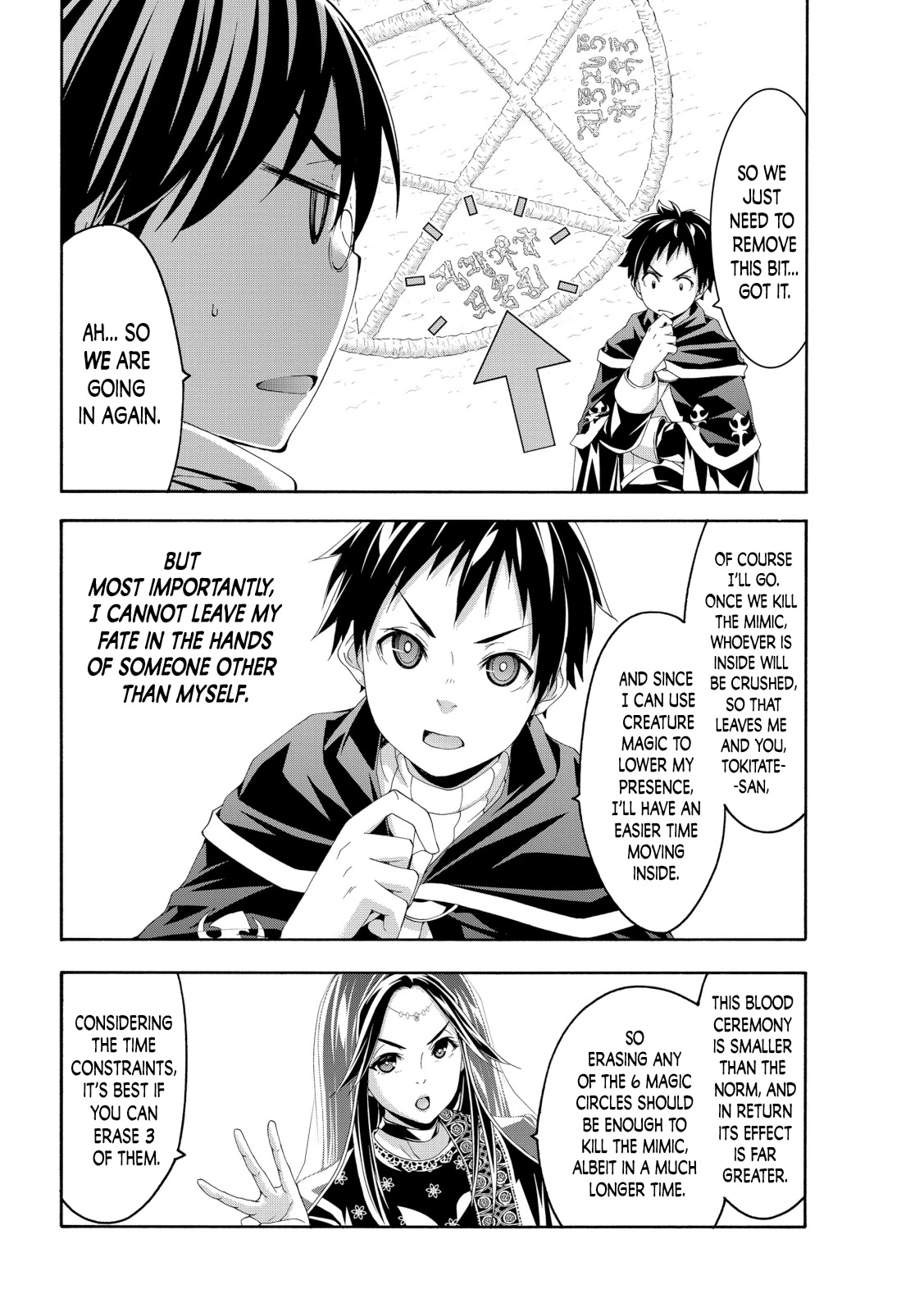 100-man no Inochi no Ue ni Ore wa Tatte Iru chapter 64 page 8