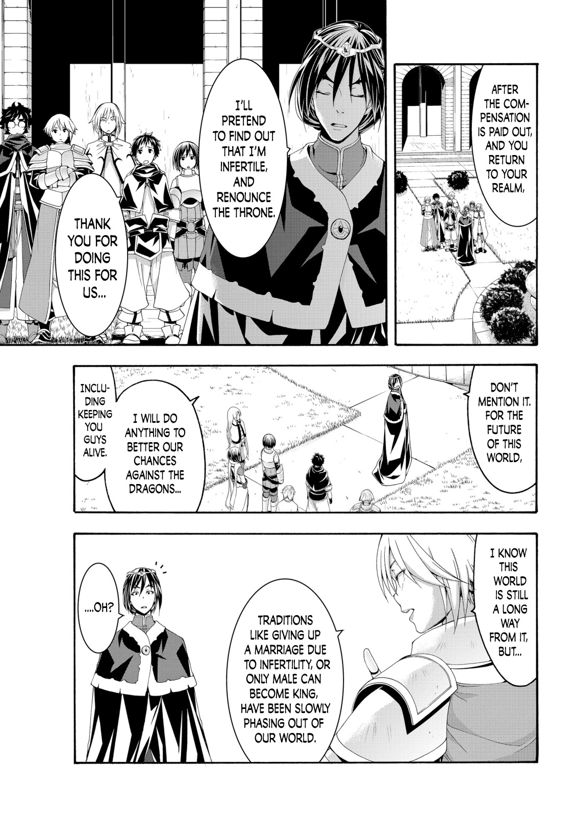 100-man no Inochi no Ue ni Ore wa Tatte Iru chapter 65 page 15