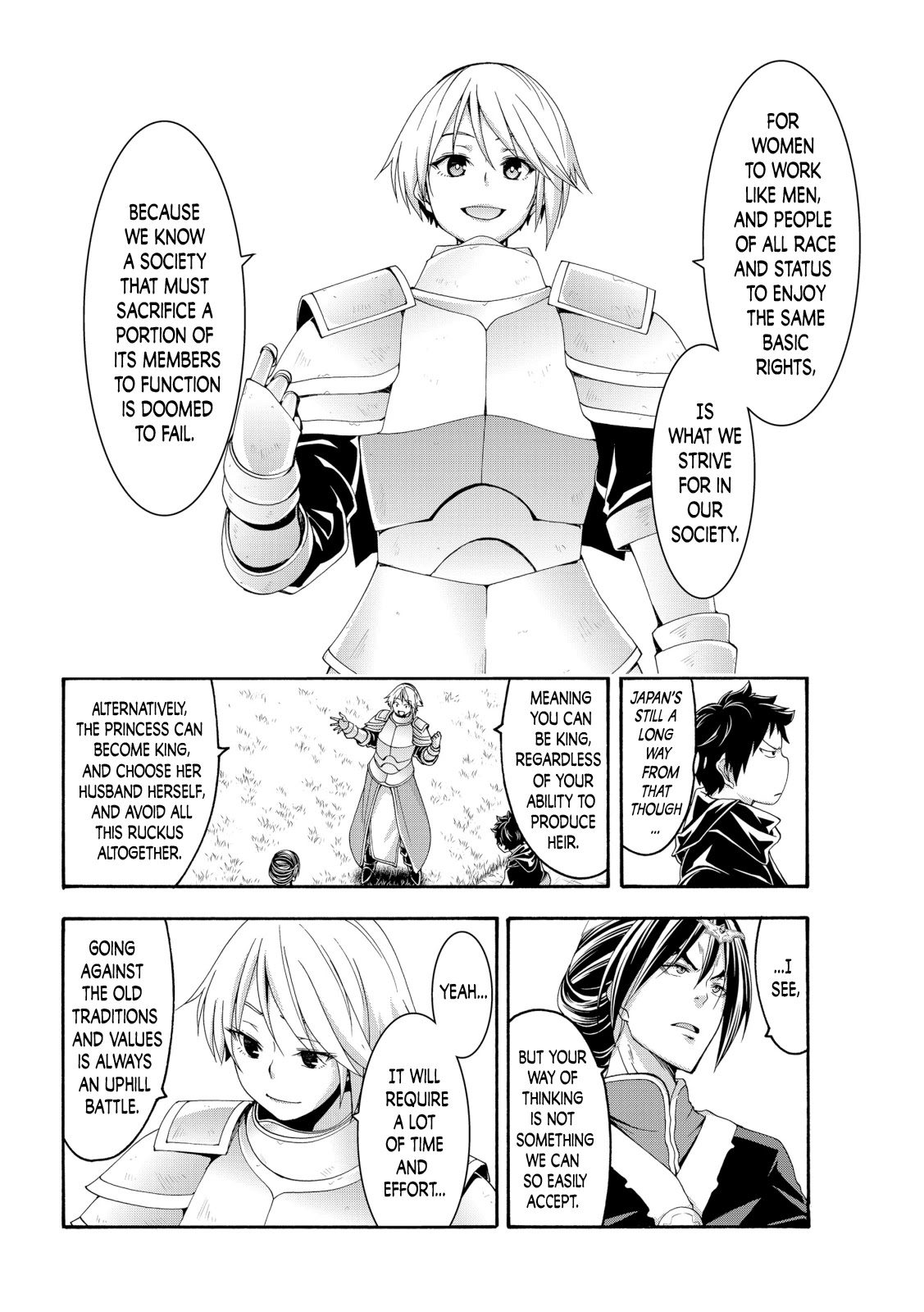 100-man no Inochi no Ue ni Ore wa Tatte Iru chapter 65 page 16