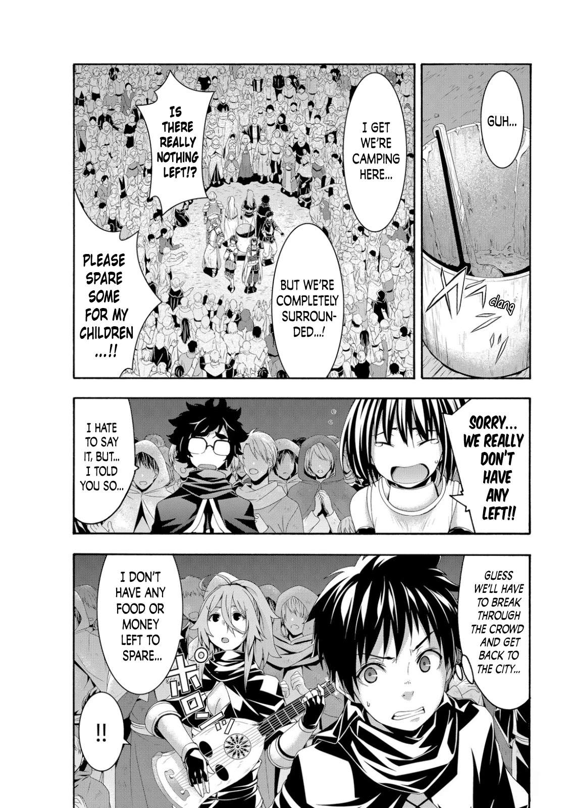 100-man no Inochi no Ue ni Ore wa Tatte Iru chapter 67 page 32