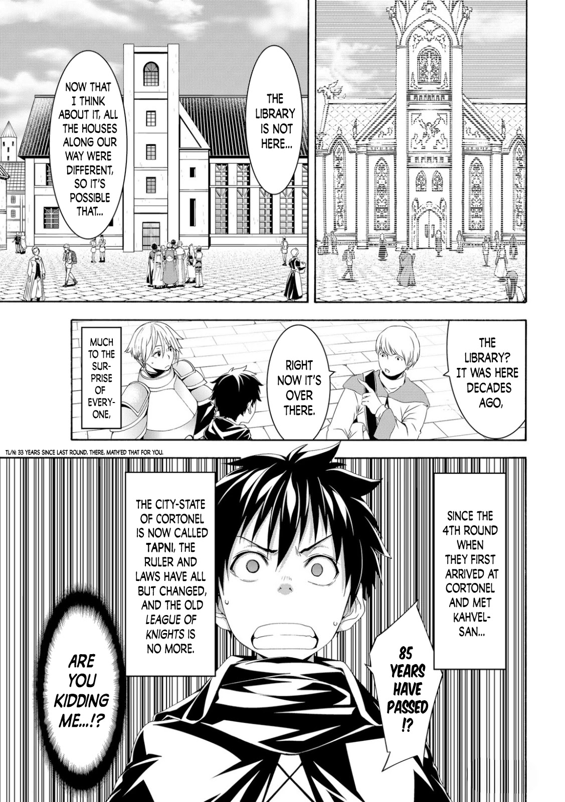 100-man no Inochi no Ue ni Ore wa Tatte Iru chapter 67 page 9