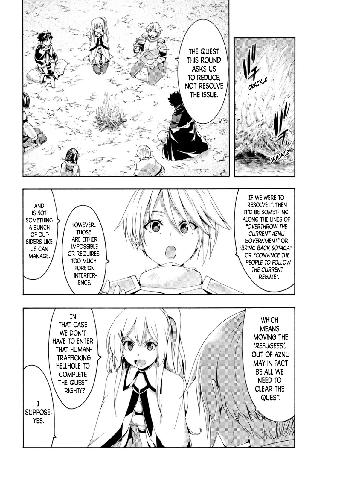 100-man no Inochi no Ue ni Ore wa Tatte Iru chapter 68 page 2