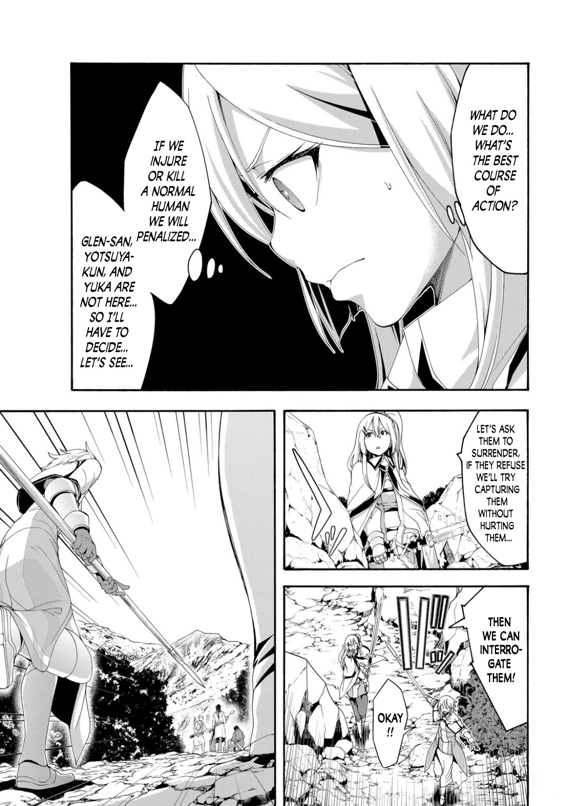 100-man no Inochi no Ue ni Ore wa Tatte Iru chapter 68 page 31