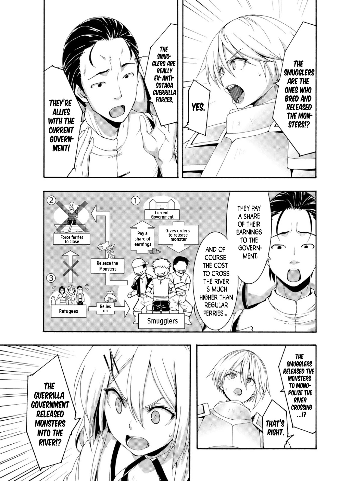 100-man no Inochi no Ue ni Ore wa Tatte Iru chapter 68 page 33