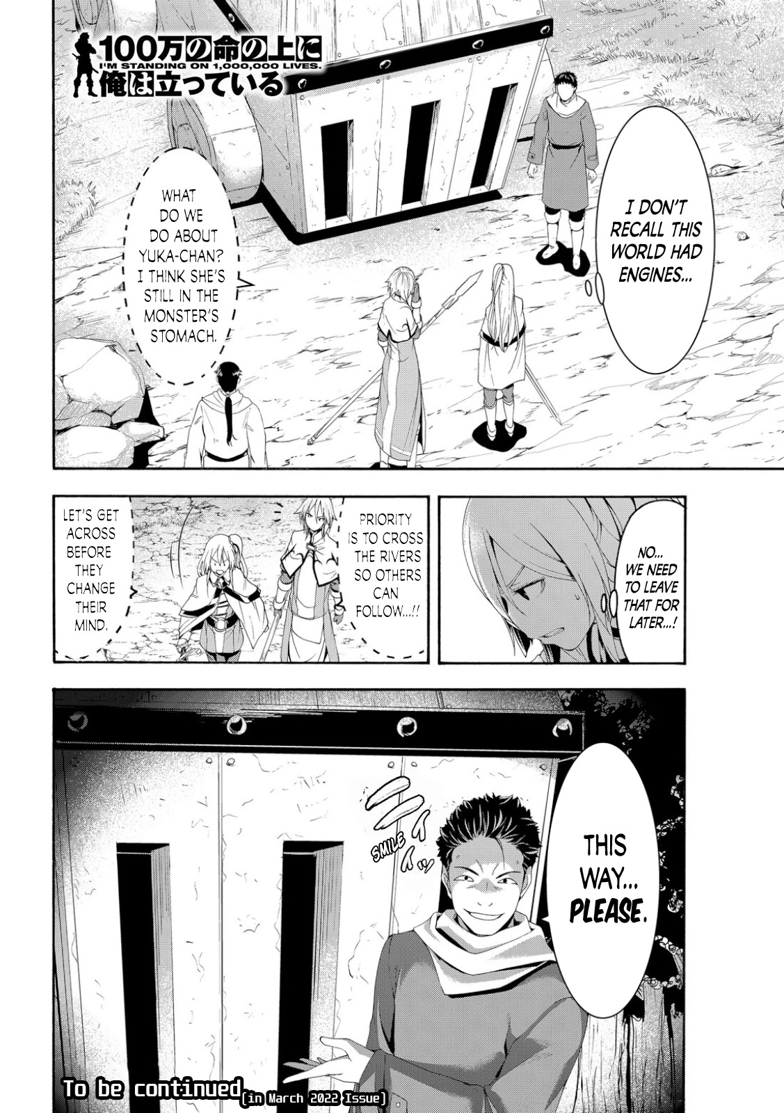 100-man no Inochi no Ue ni Ore wa Tatte Iru chapter 68 page 36