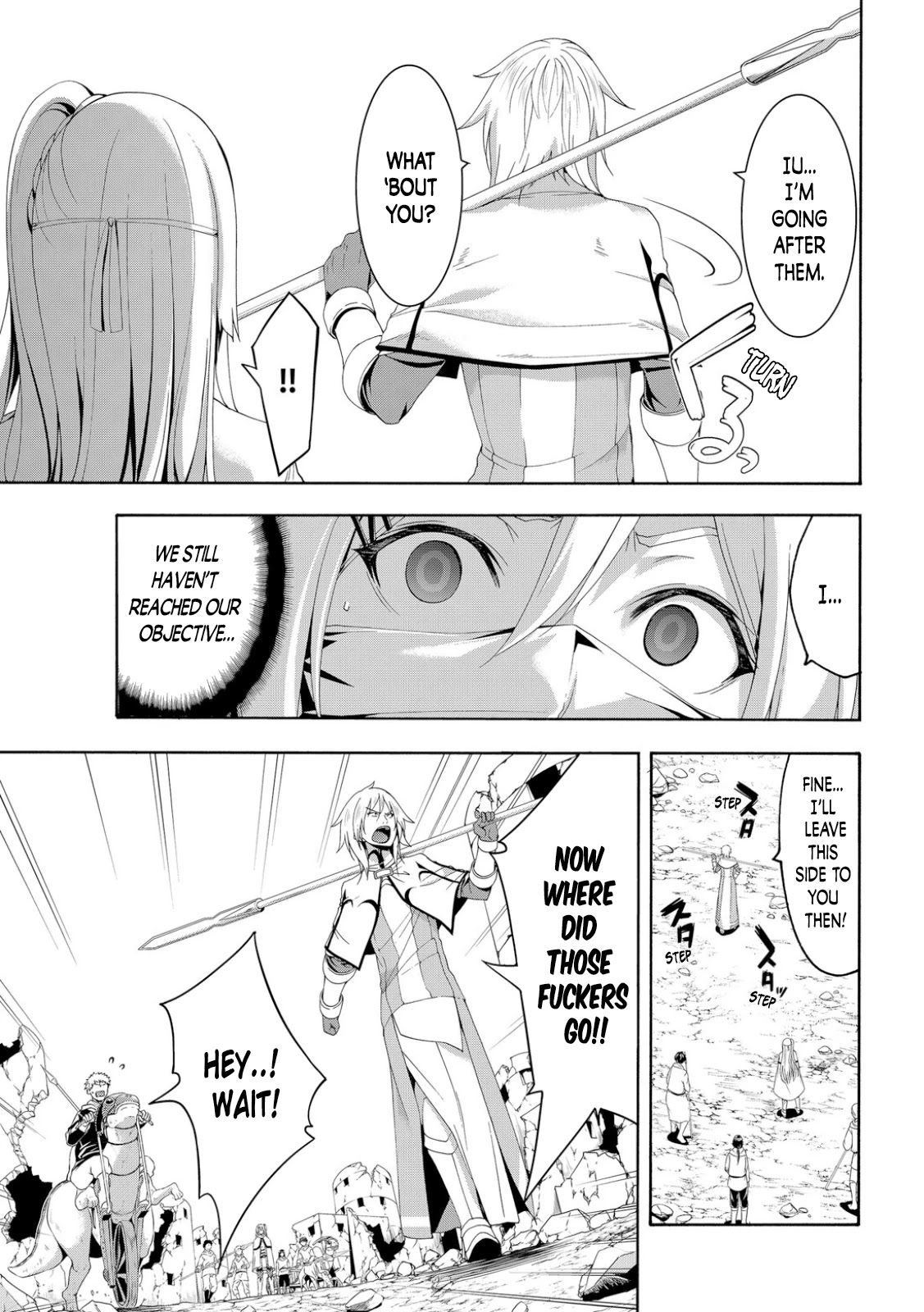 100-man no Inochi no Ue ni Ore wa Tatte Iru chapter 69 page 27