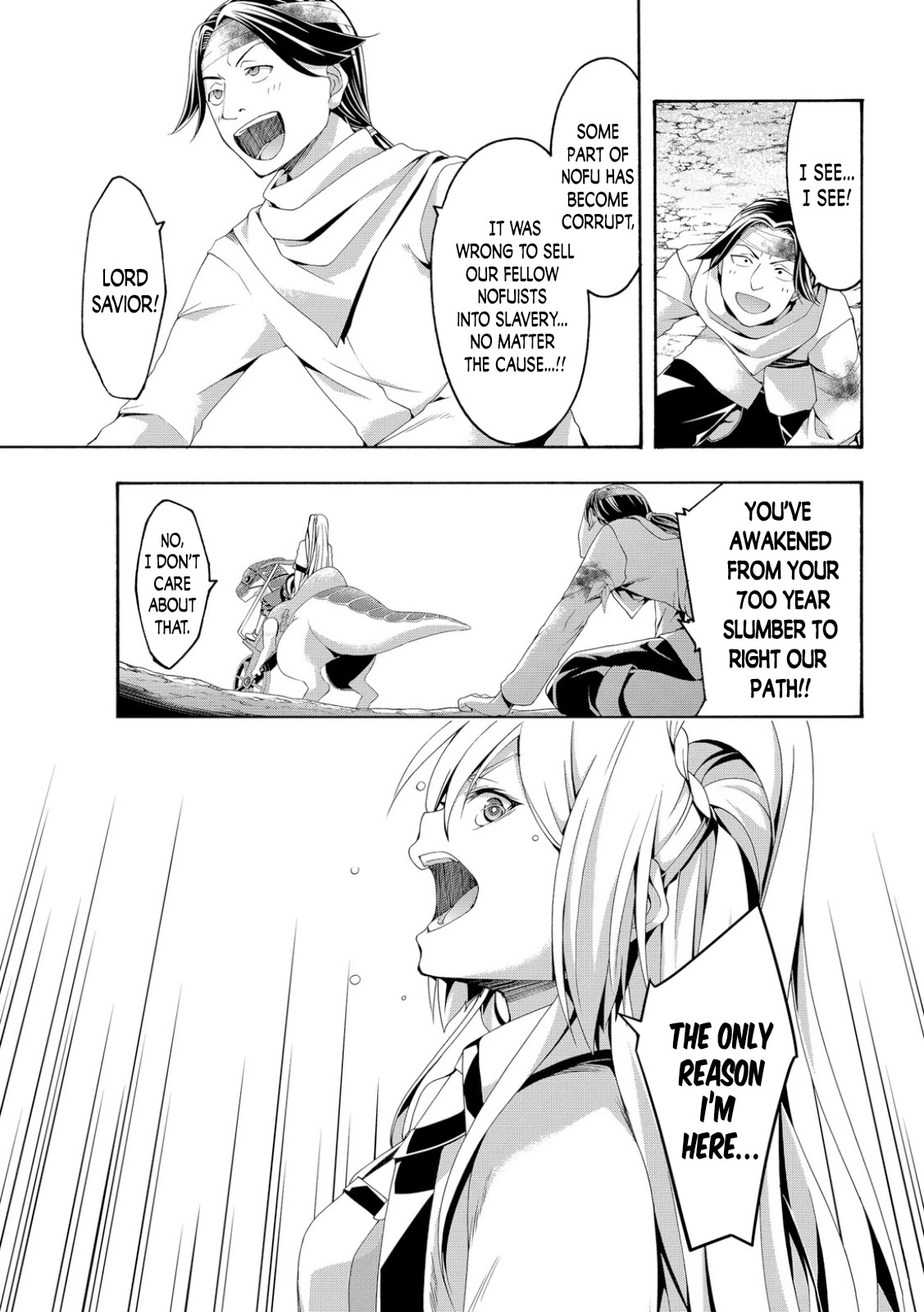 100-man no Inochi no Ue ni Ore wa Tatte Iru chapter 70 page 34