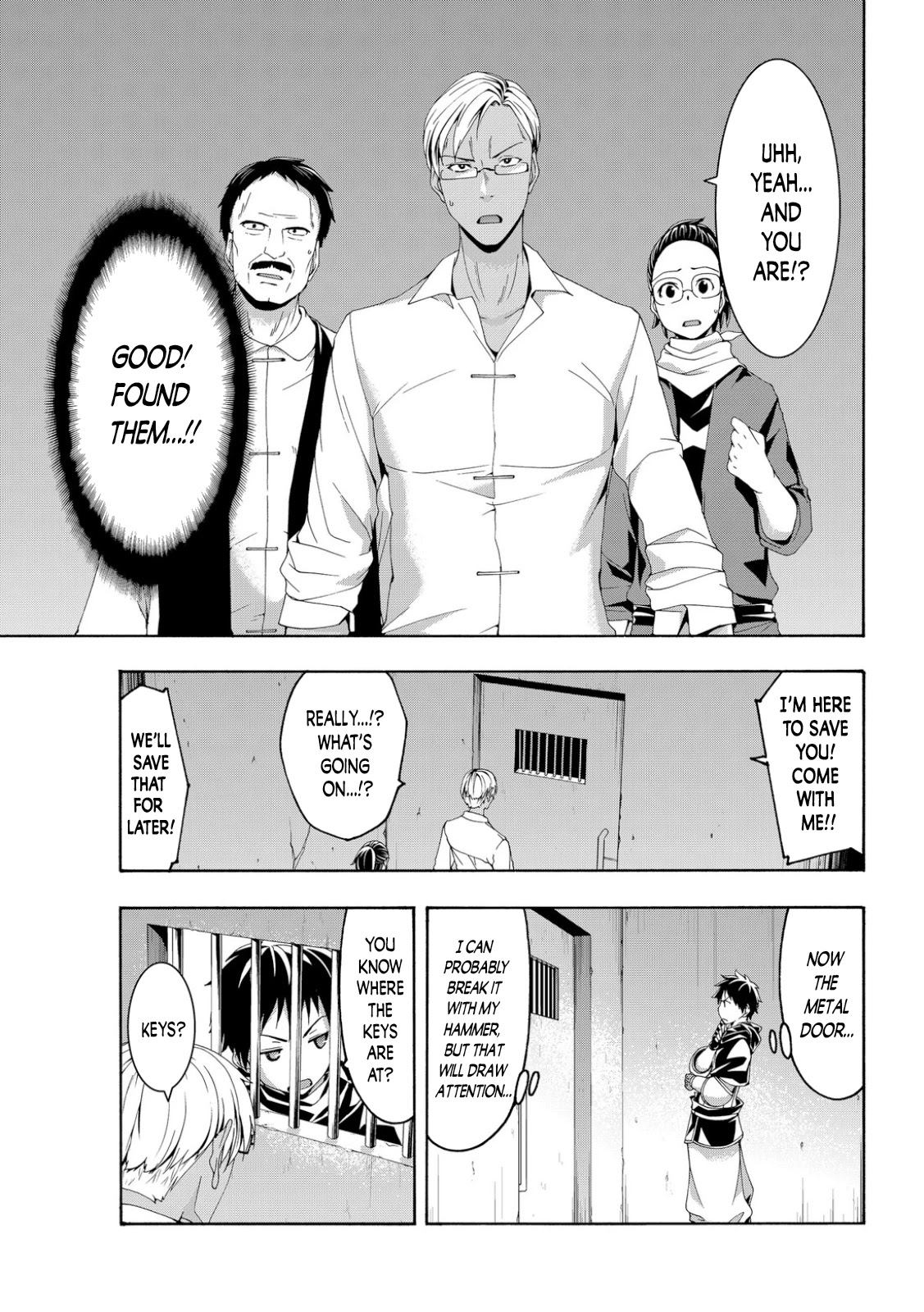 100-man no Inochi no Ue ni Ore wa Tatte Iru chapter 71 page 14