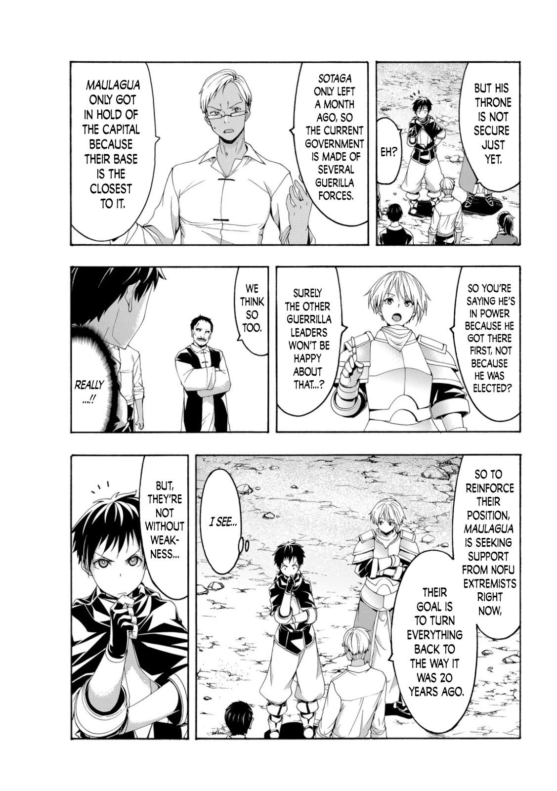 100-man no Inochi no Ue ni Ore wa Tatte Iru chapter 71 page 32