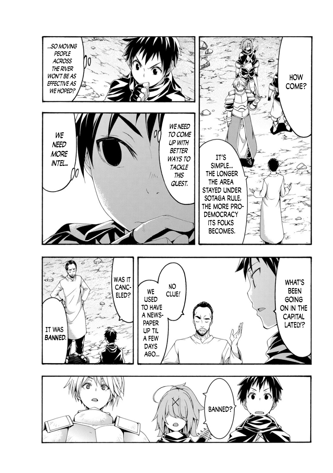 100-man no Inochi no Ue ni Ore wa Tatte Iru chapter 71 page 6