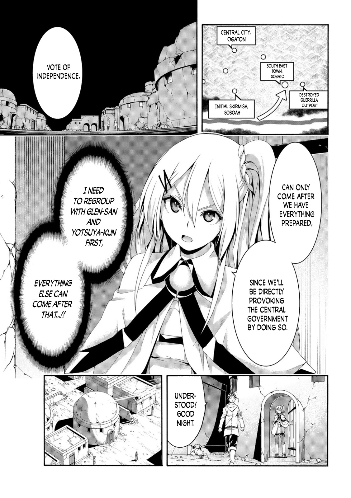 100-man no Inochi no Ue ni Ore wa Tatte Iru chapter 72 page 13