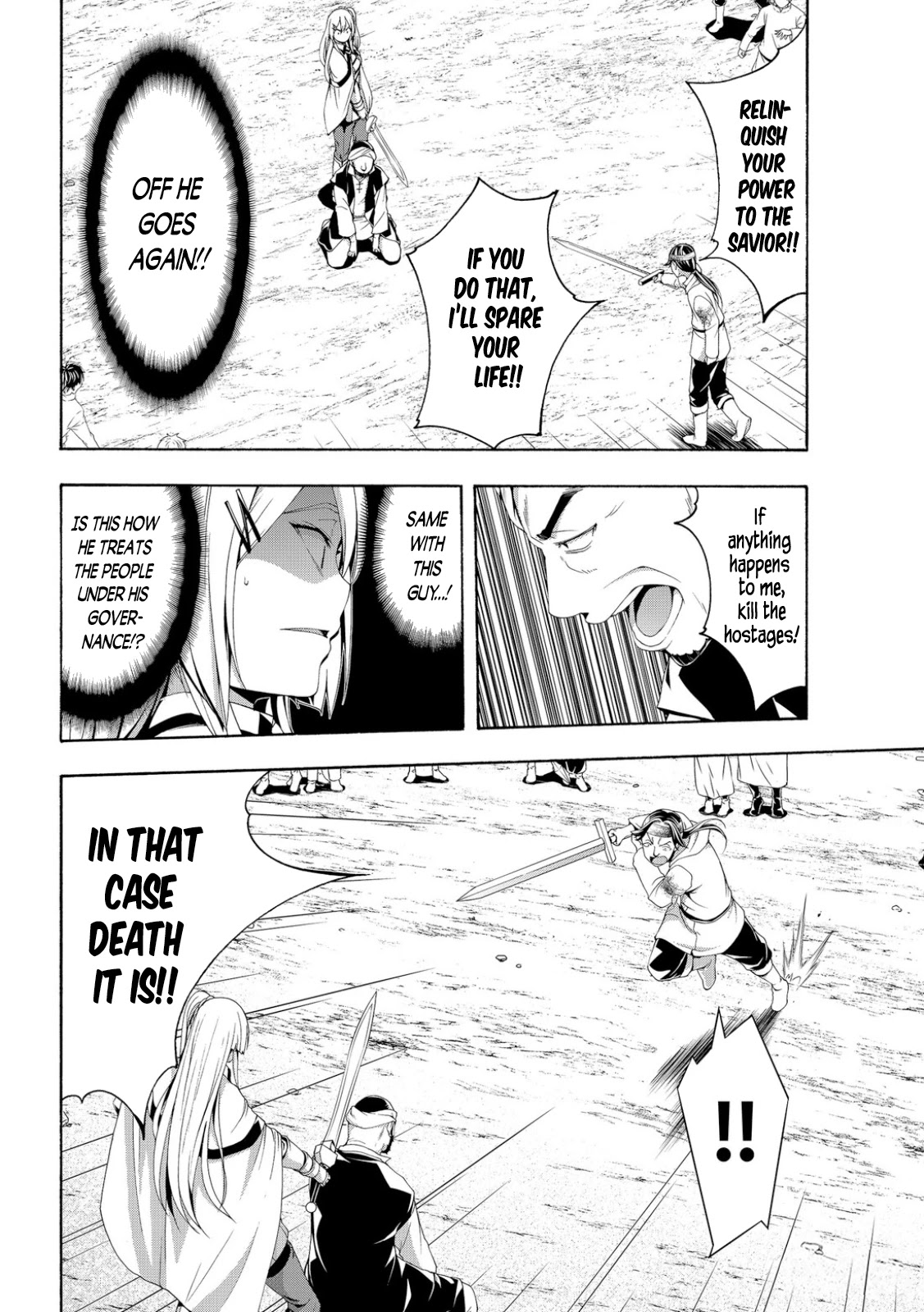 100-man no Inochi no Ue ni Ore wa Tatte Iru chapter 72 page 24