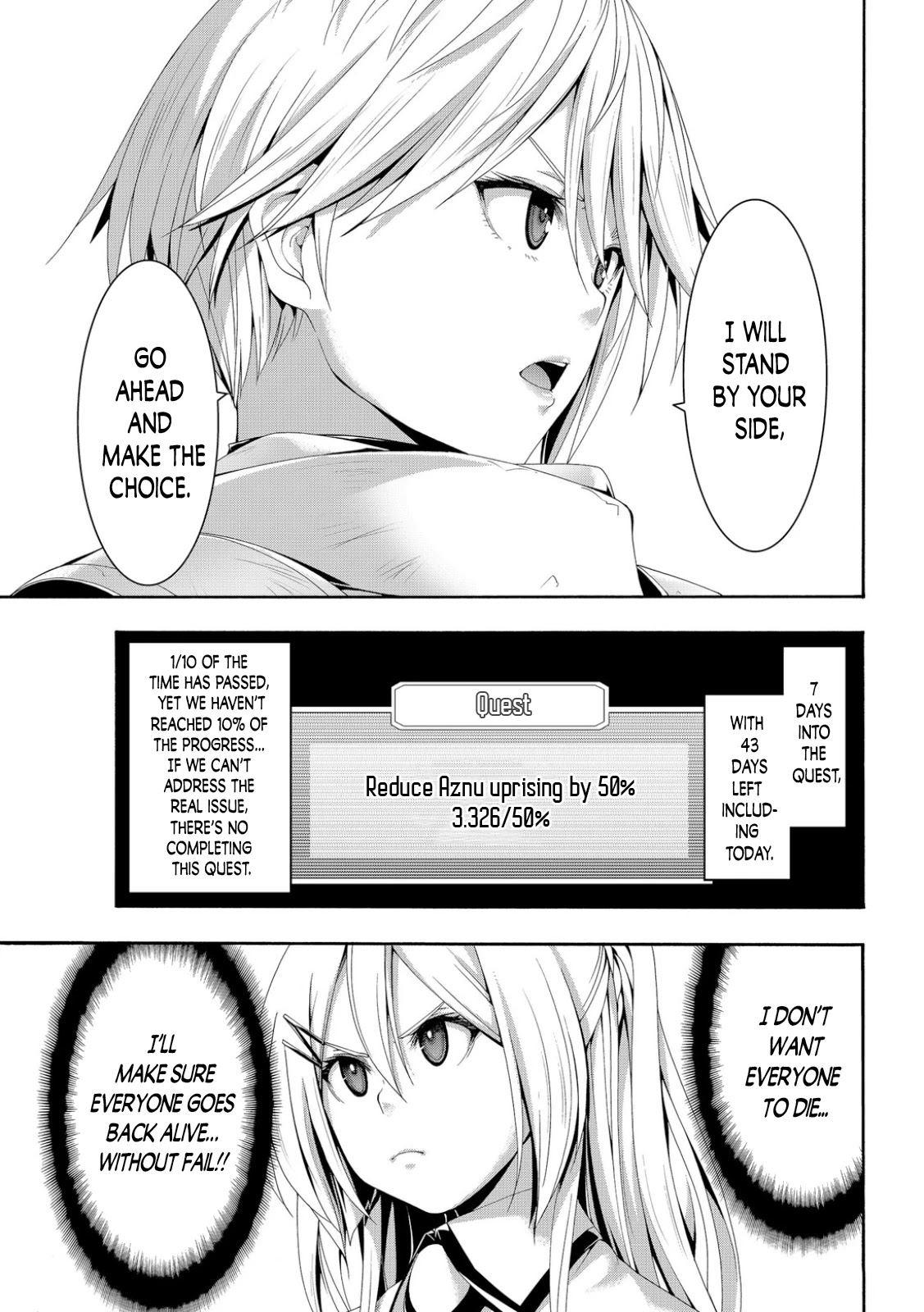 100-man no Inochi no Ue ni Ore wa Tatte Iru chapter 72 page 31